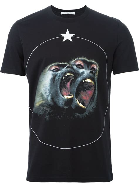 givenchy t shirts monkeys|Givenchy t shirt men sale.